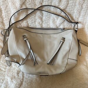 Vince Camuto cream shoulder bag